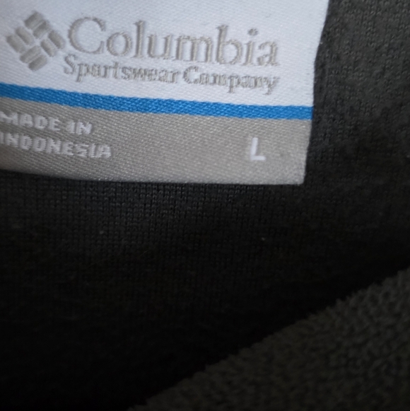 Columbia Men's Dark Gray Fleece Performance Pullover - Picture 3 of 4